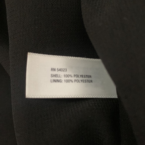 Gap Blk Draped Open Front or Tie Wrap Jacket Sz XS - Picture 5 of 5